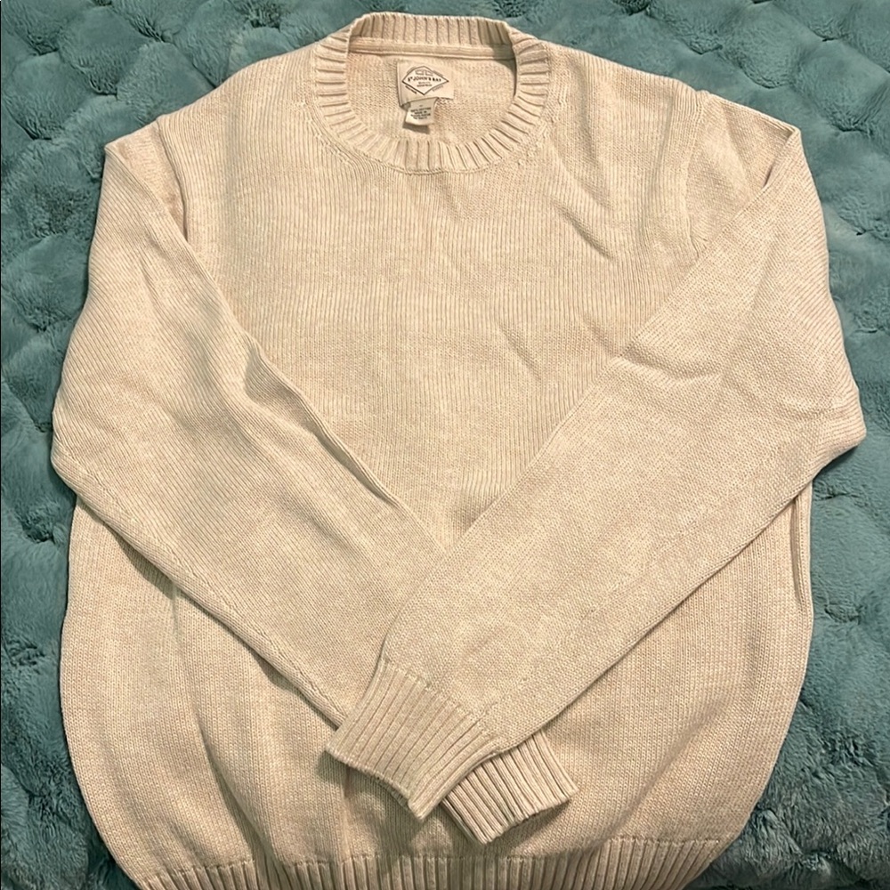 Men's Beige Sweater